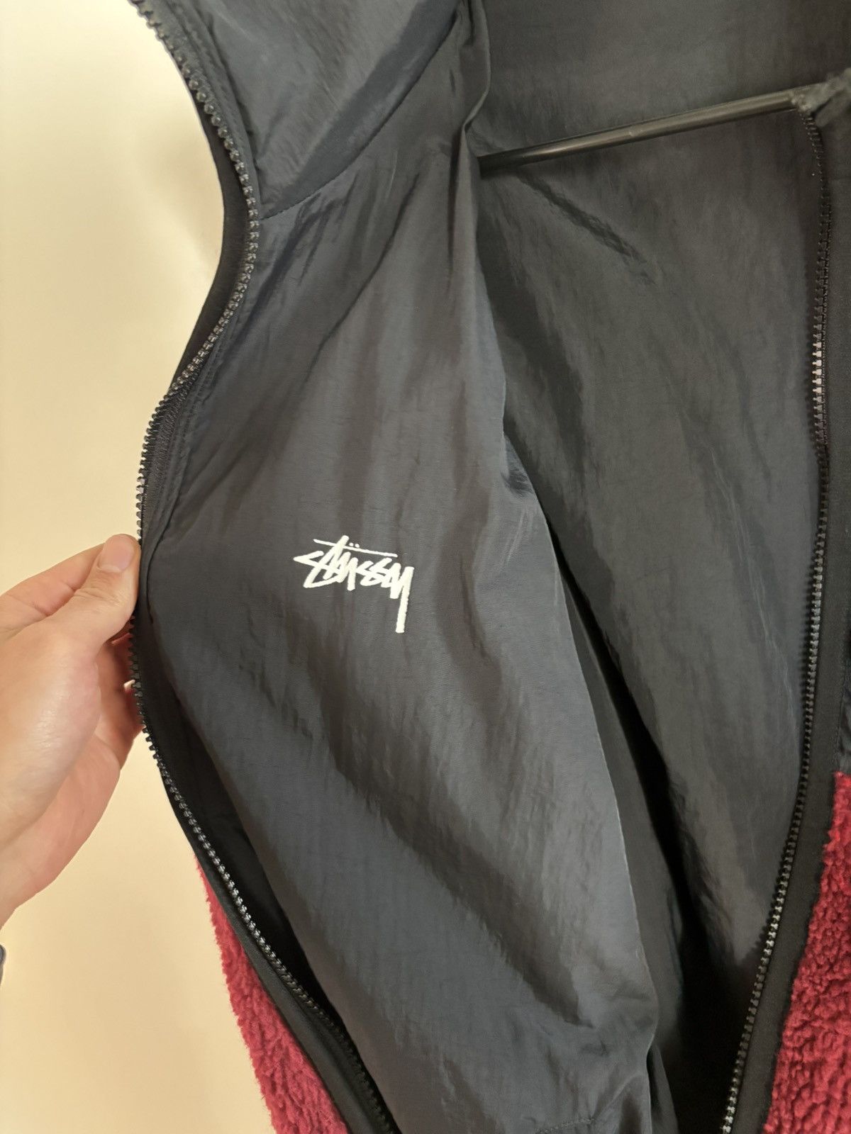 Stussy Lava sherpa size Large new with tags Size US L / EU 52-54 / 3 - 3 Thumbnail