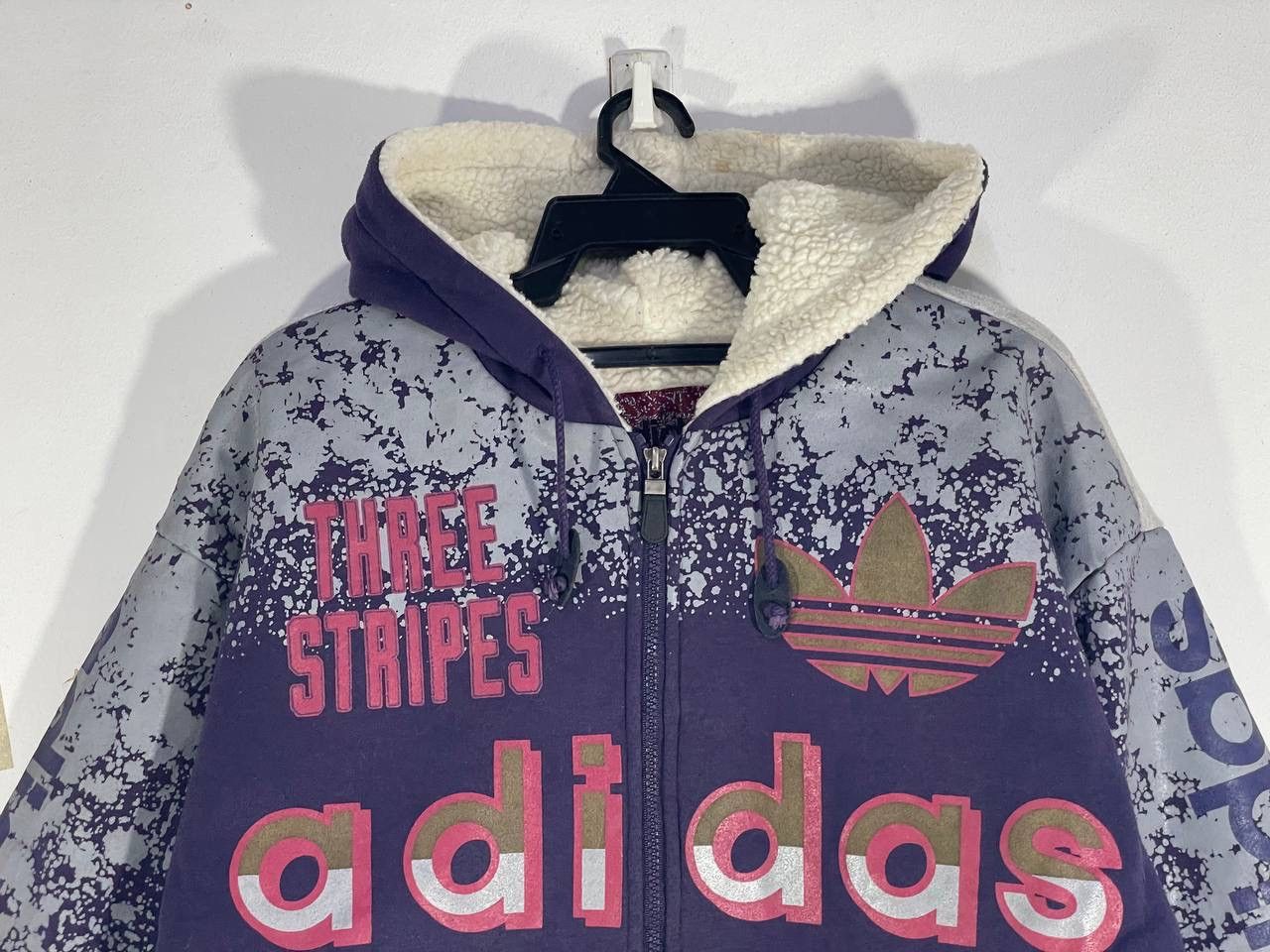 Adidas Vintage 90s adidas big logo hoodie size M Size US M / EU 48-50 / 2 - 5 Thumbnail