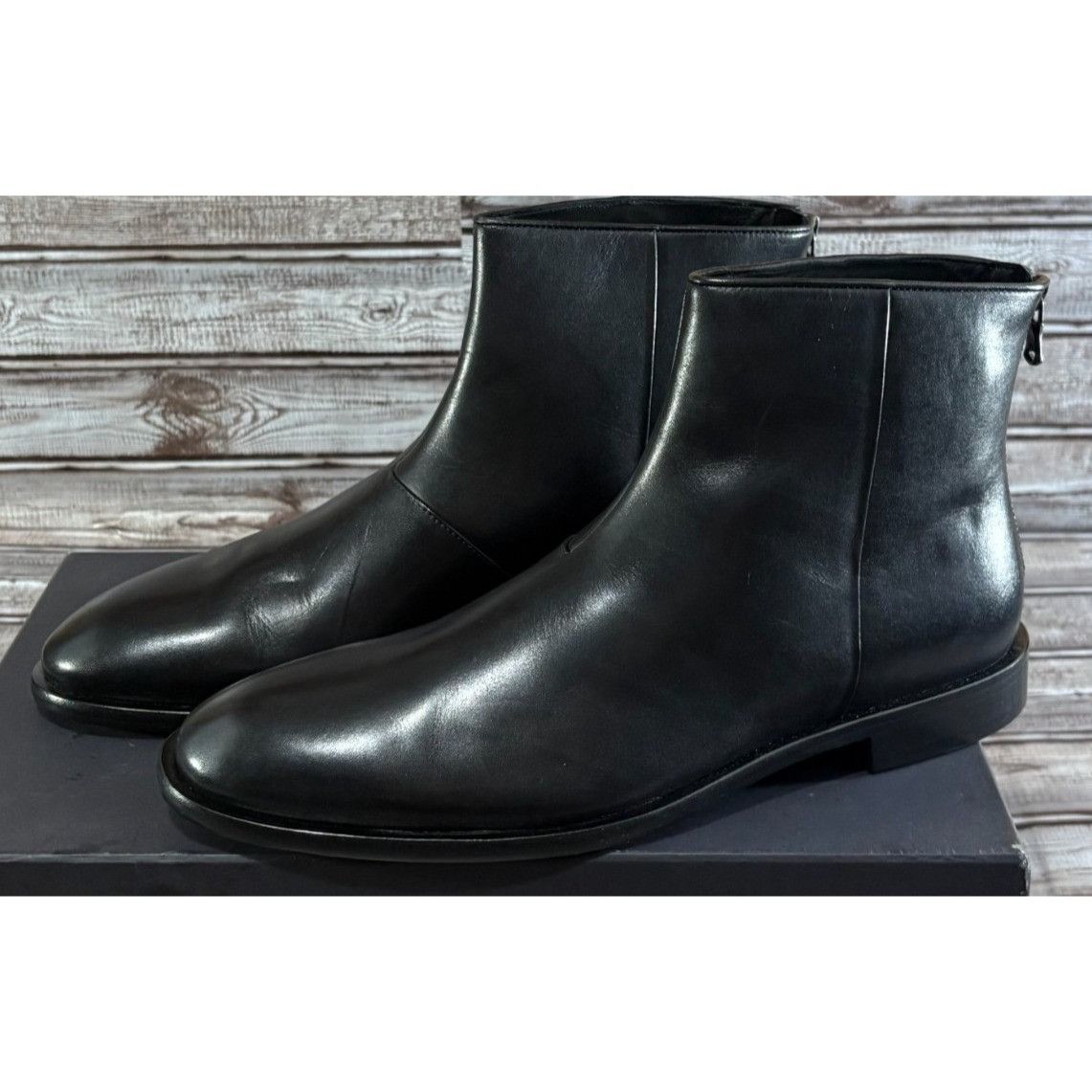 *RARE* $2298 JOHN VARVATOS Brixton Pull Over Boot sz. 7.5 John Varvatos Brixton Pull-over Zip boot | Grailed main image 3