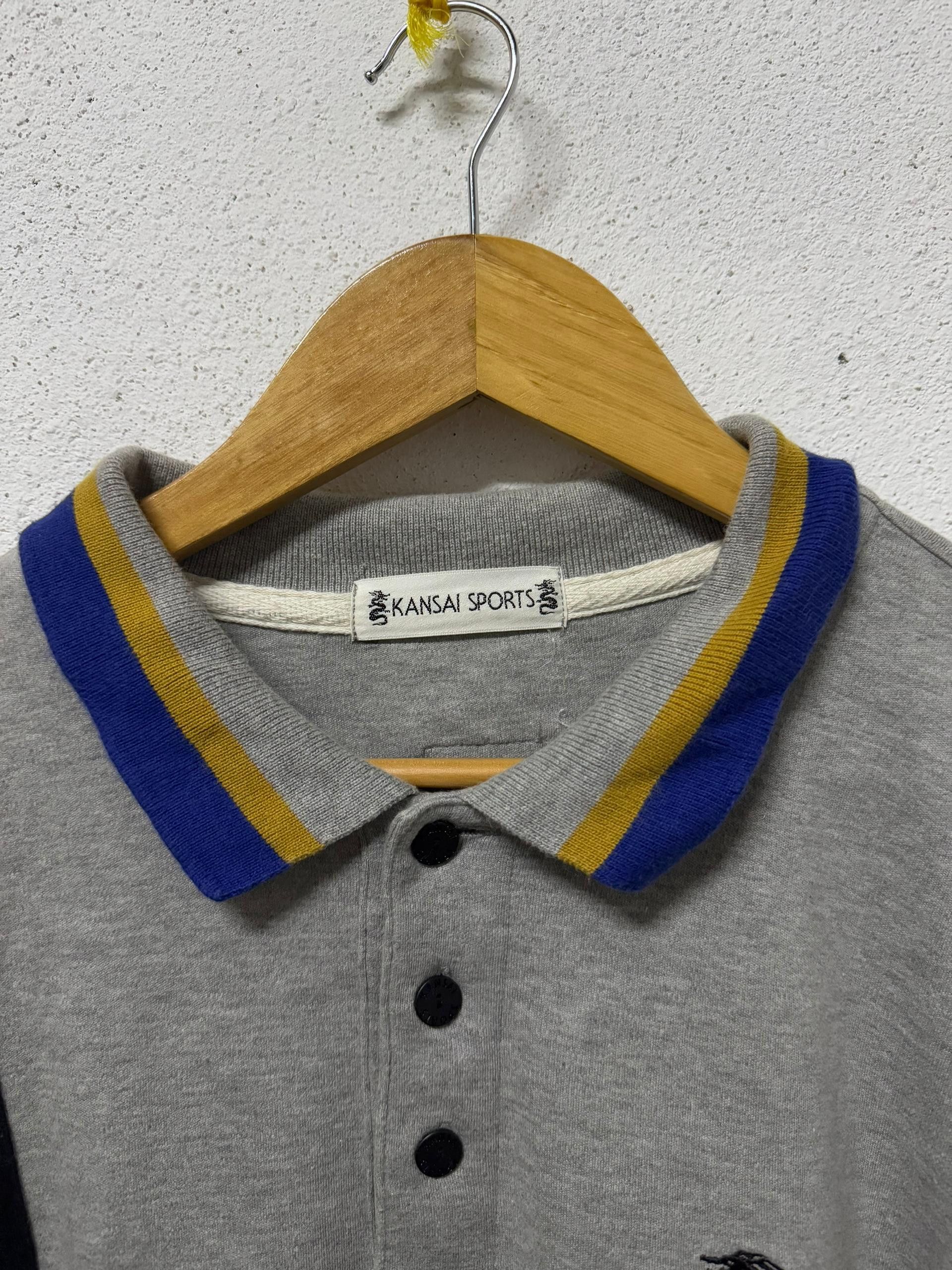 Kansai Yamamoto Kansai yamamoto nice design polo Size US L / EU 52-54 / 3 - 9 Thumbnail