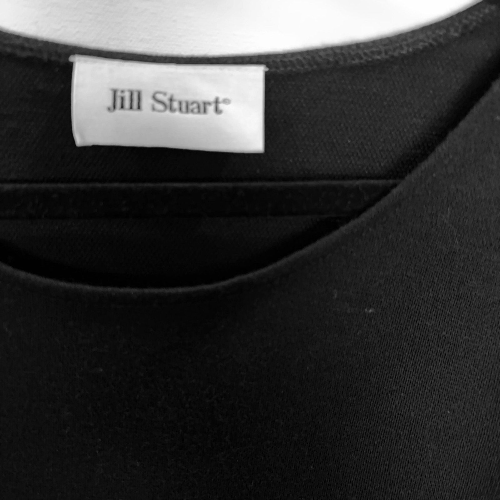 Other Vintage 1994 Jill Stuart Sample Black Ponte Knit Sweater Size S / US 4 / IT 40 - 6 Thumbnail