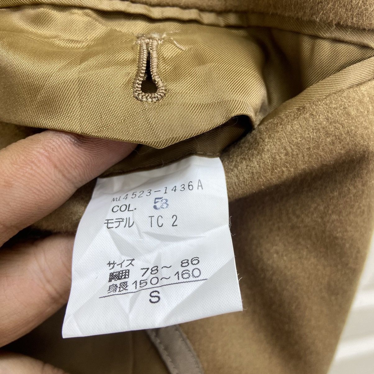 Ermenegildo Zegna Cloth by Ermenegildo Zegna Italy 100% Cashmere Long Overcoat Size US S / EU 44-46 / 1 - 13 Thumbnail