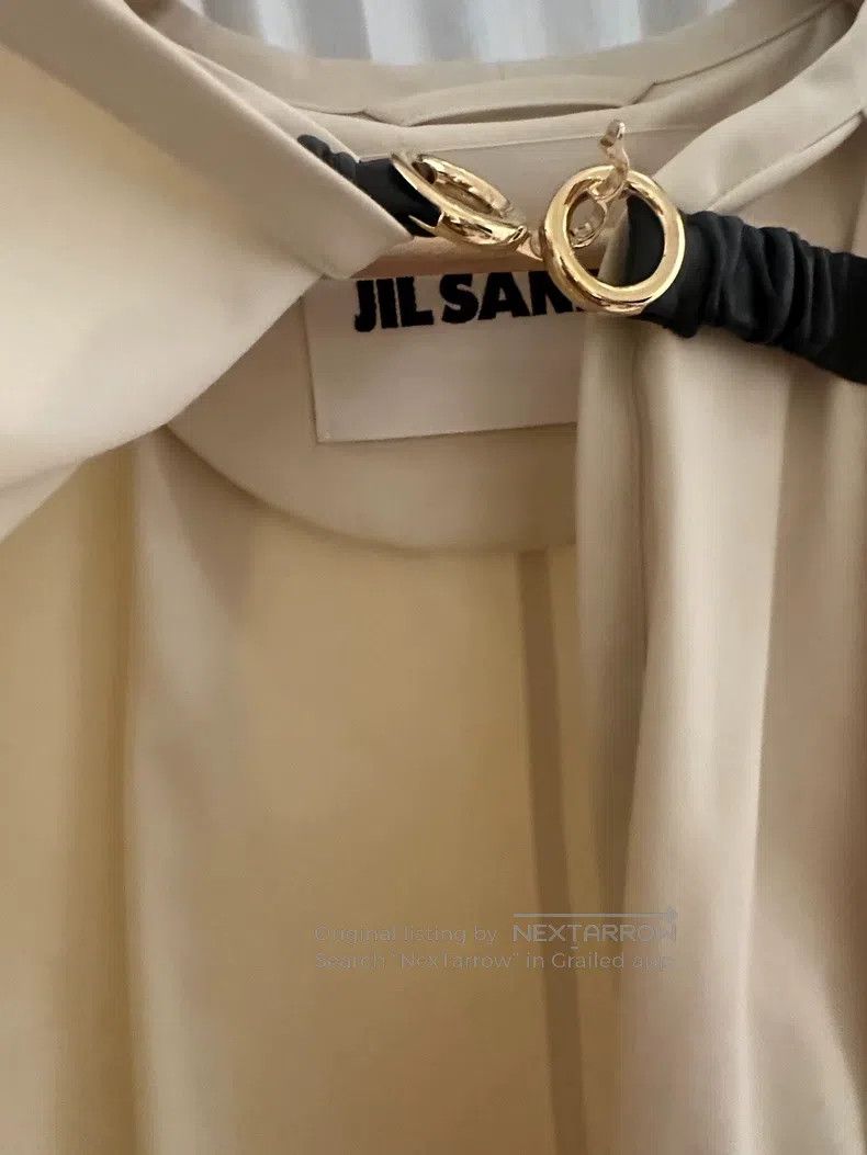 Jil Sander Jil Sander White Cloak Windbreaker Size M / US 6-8 / IT 42-44 - 3 Thumbnail