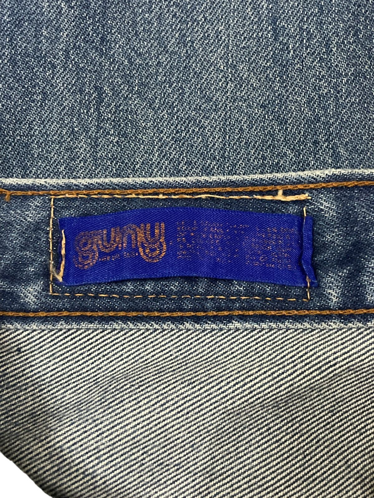 Kapital Vintage Japanese Brand Blue Wash Knee Patches Straight Jeans Size US 29 - 12 Thumbnail