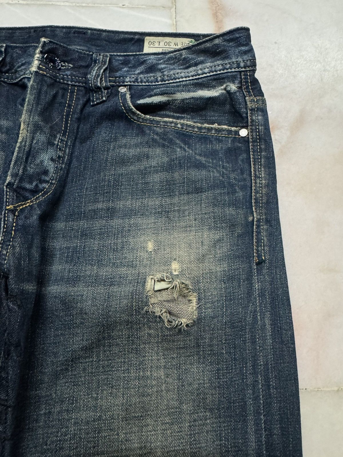 Kapital 💥FLARE💥VINTAGE DIESEL VIKER RUSTY MUDWASH DISTRESSED INSANE Size US 31 - 6 Thumbnail