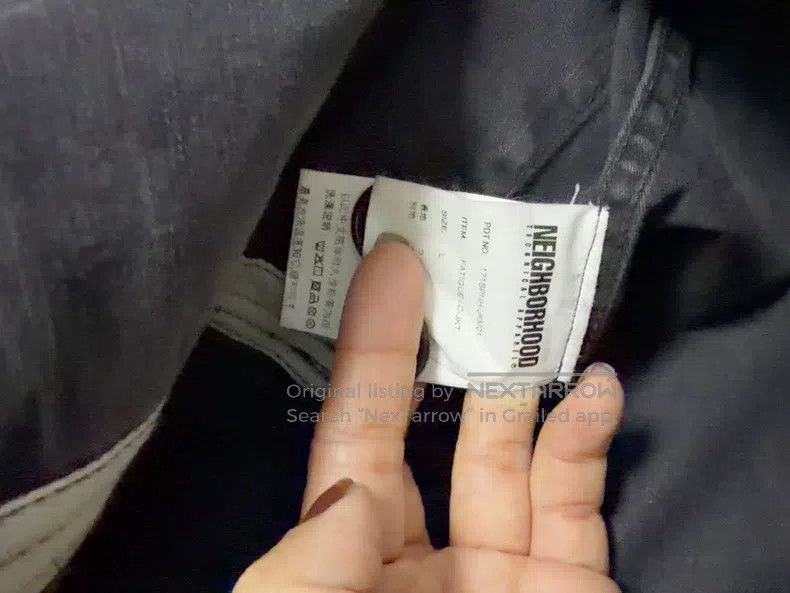 Neighborhood Neighborhood Four-Pocket Utility Jacket, Gray Main Color, Size US L / EU 52-54 / 3 - 5 Thumbnail