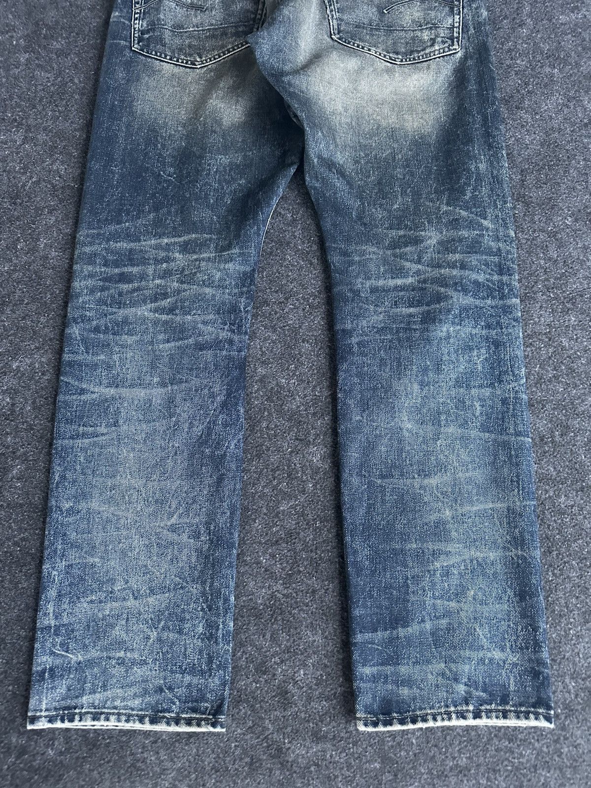 G-Star Y2k Gstar 3301 Tapered Black Wash Denim 34x32 D282 Size US 34 / EU 50 - 6 Thumbnail