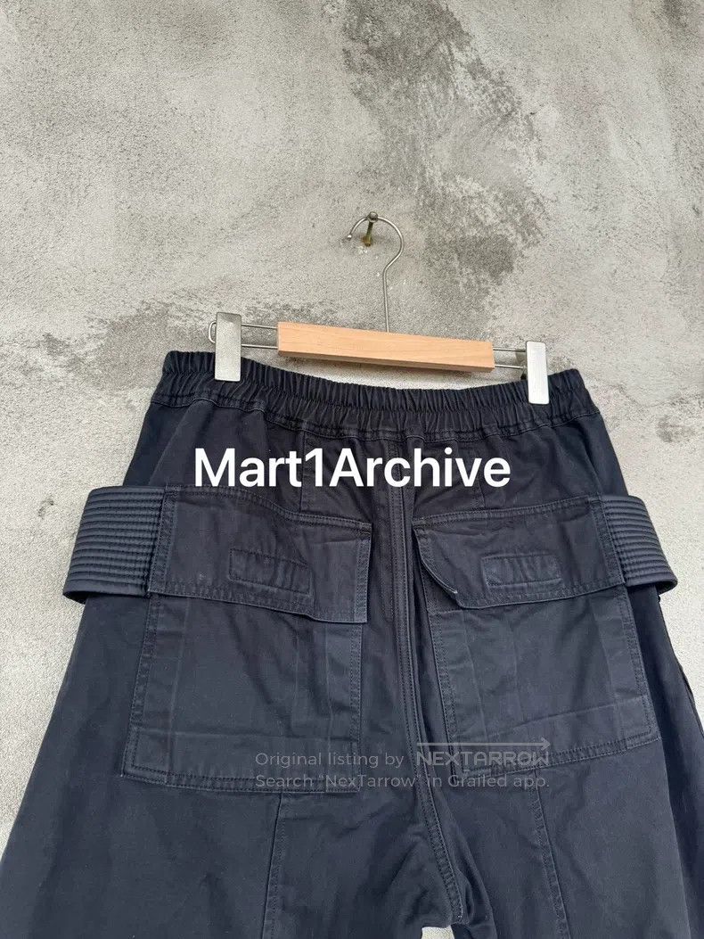 Rick Owens RICK OWENS size M Classic Black Double Ring Pants Size US 27 - 4 Thumbnail
