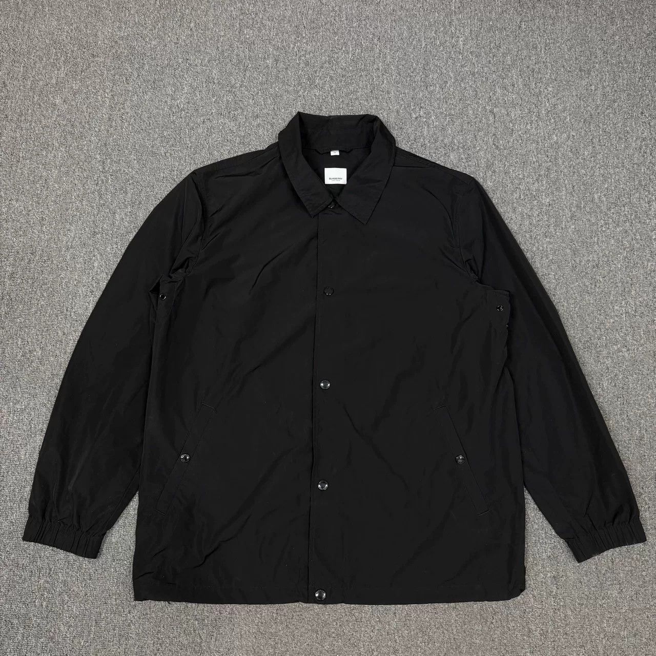 Burberry Burberry Black Nylon Jacket 54 Size US L / EU 52-54 / 3 - 1 Thumbnail
