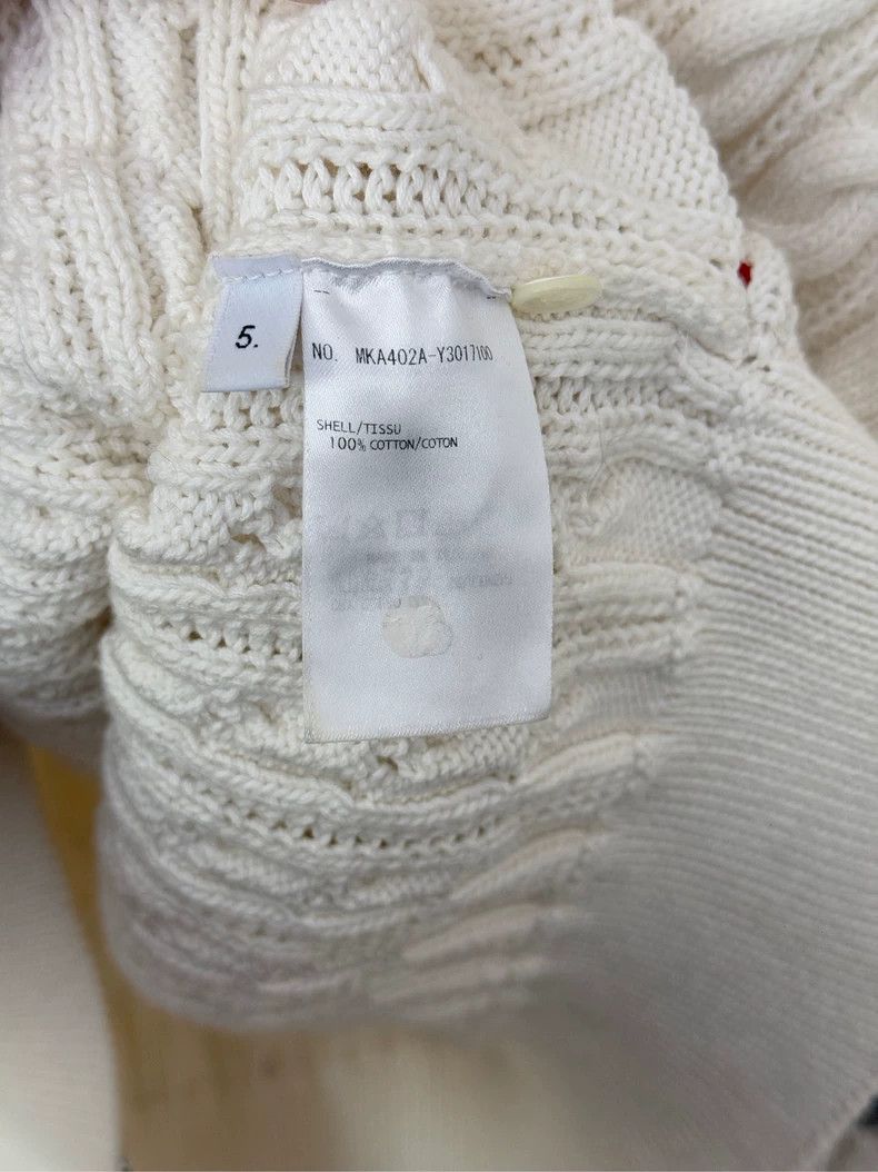 Thom Browne Thom Browne White sweater with a collar Size US XXL / EU 58 / 5 - 6 Thumbnail