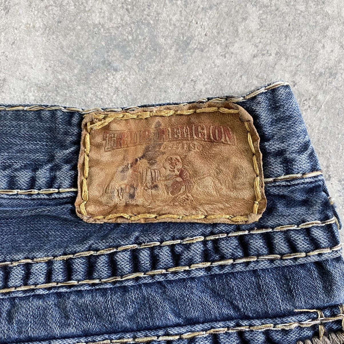 True Religion Vintage True Religion Billy Super T Flared Denim Jeans Size US 32 / EU 48 - 22 Thumbnail