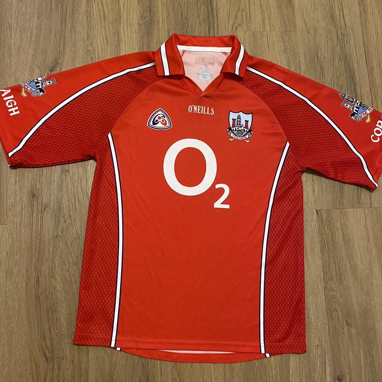 O'Neills Cork Gaa Galeic Football Shirt O2 Ireland Size US L / EU 52-54 / 3 - 1 Thumbnail