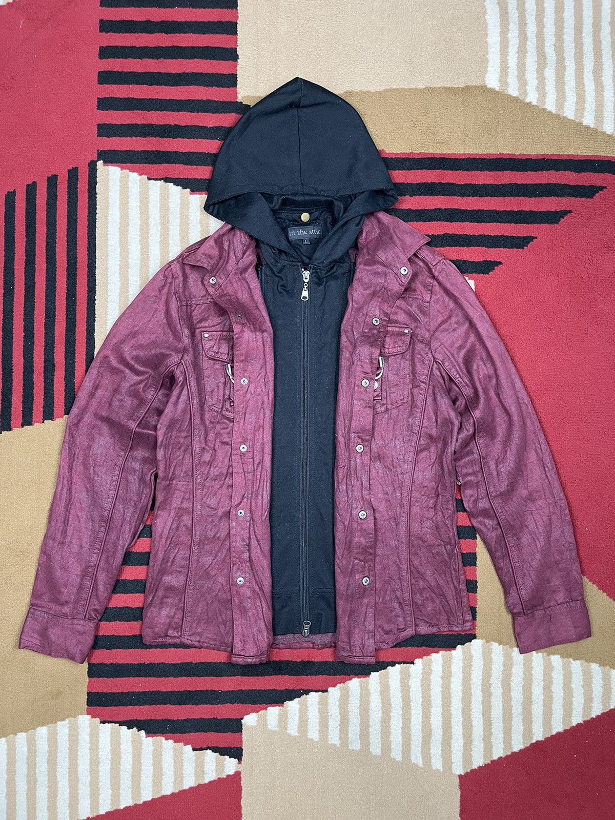 In The Attic In The Attic Gothic Style With Hoodie Button Ups Size US M / EU 48-50 / 2 - 3 Thumbnail