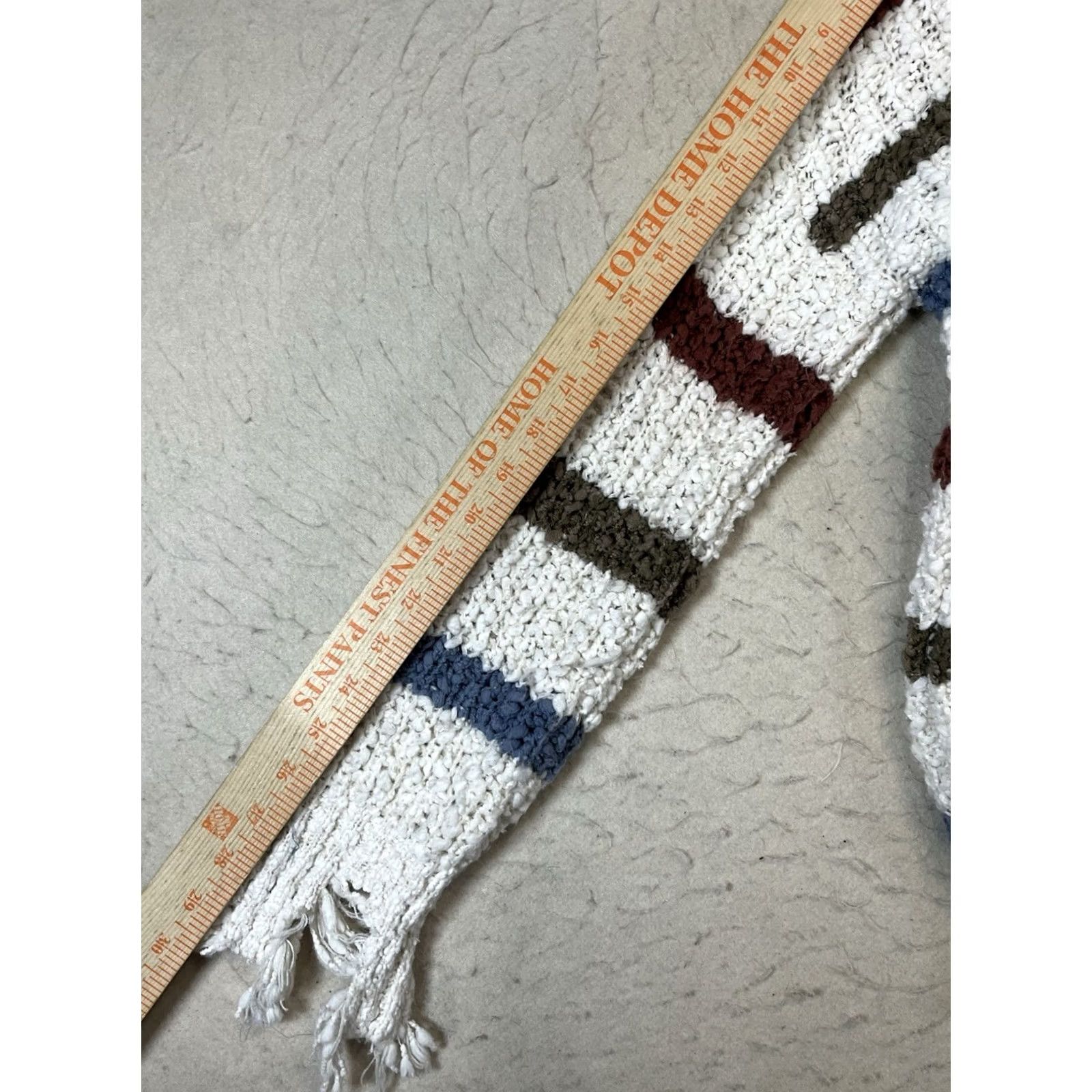 Rado Adora Sweater Shirt Knit Open-V Neck Multicolor Long Sleeve S Pullover Oversized Womens Regular Colorful Size S / US 4 / IT 40 - 5 Thumbnail