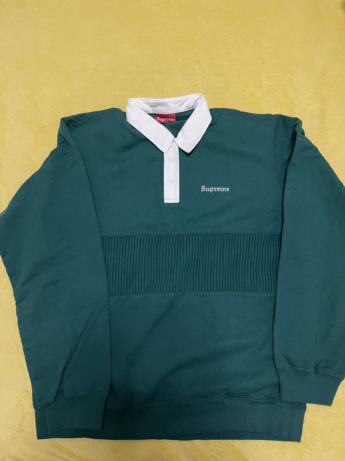Supreme Supreme fw17 rugby polo sweatshirt Size US XL / EU 56 / 4 - 1 Thumbnail