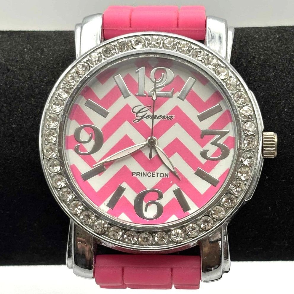 Other Pink Striped Men's Watch Size ONE SIZE - 2 Thumbnail