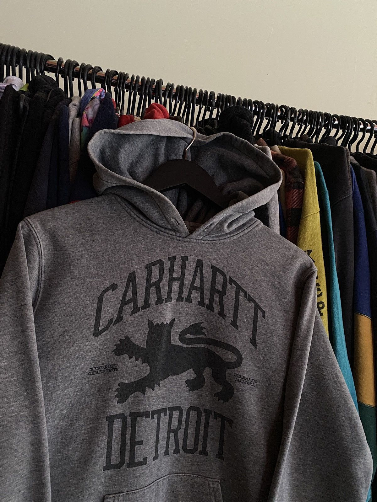 Carhartt VINTAGE CARHARTT DISTRESSED WORK HOODIE Y2k Size US S / EU 44-46 / 1 - 2 Thumbnail
