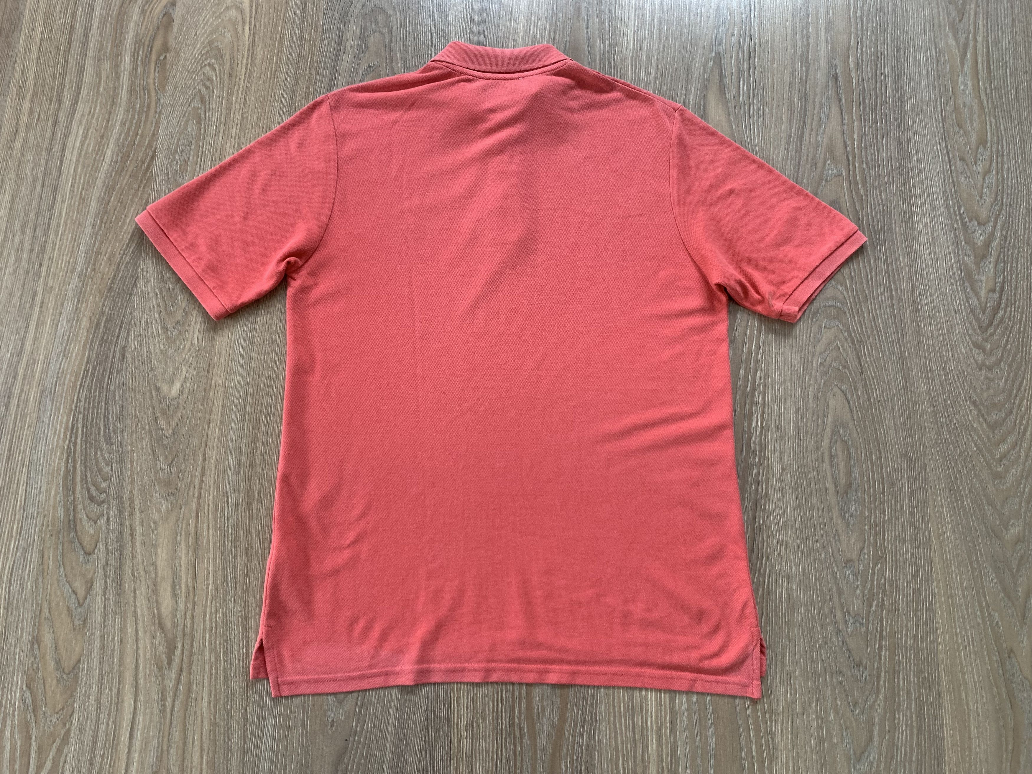 Yves Saint Laurent Vintage Yves Saint Laurent Pink Coral Polo T Shirt Size US L / EU 52-54 / 3 - 3 Thumbnail