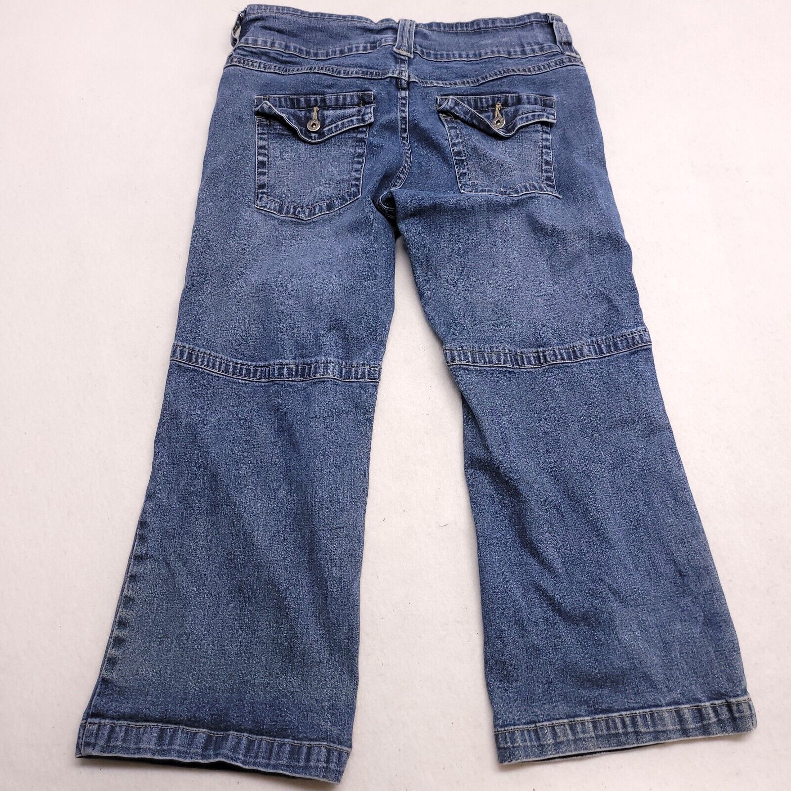 Lee Lee One True Fit Button Zip Denim Jeans Women Size 9/10 Blue Size 32" / US 10 / IT 46 - 10 Thumbnail