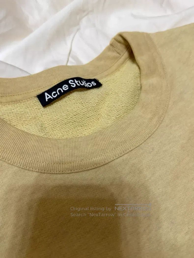 Acne Studios Acne Studios Yellow Face Smile Sweatshirt Size S / US 4 / IT 40 - 7 Thumbnail