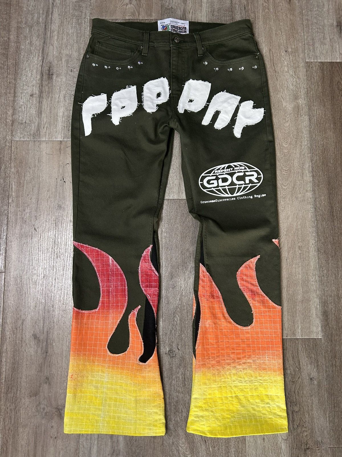 Handmade Streetwear denim Size US 34 / EU 50 - 3 Thumbnail