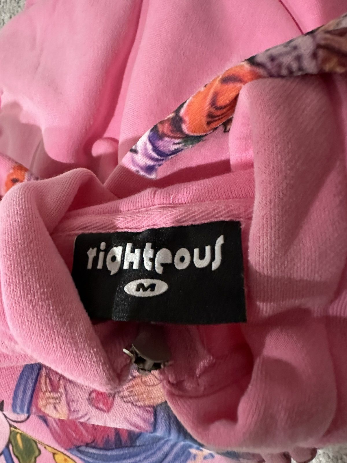 Other Righteous Pink Jesus Zipup Hoodie Size US M / EU 48-50 / 2 - 3 Thumbnail