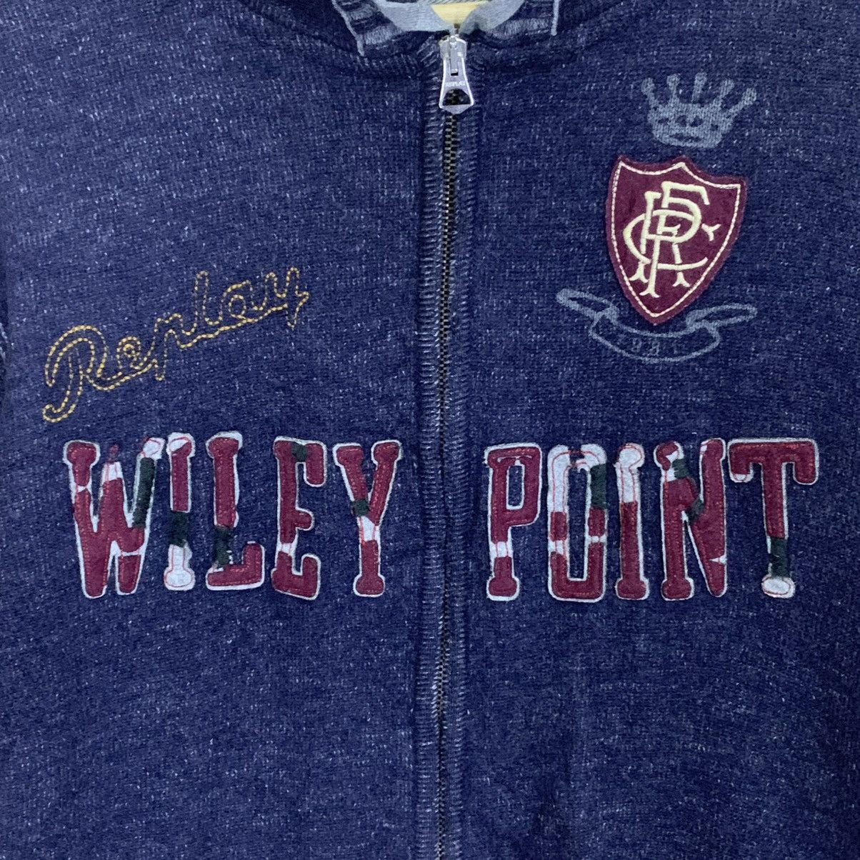Replay Replay Big Logo Zipper Hoodie Knit Size US M / EU 48-50 / 2 - 8 Thumbnail