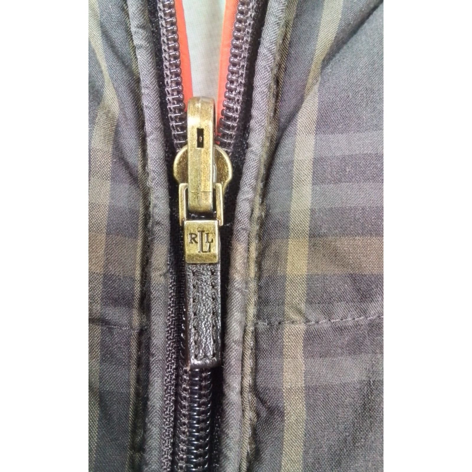 Ralph Lauren Ralph Lauren Reversible Vest Men's L Plaid/Orange #J2997 Size US L / EU 52-54 / 3 - 7 Thumbnail