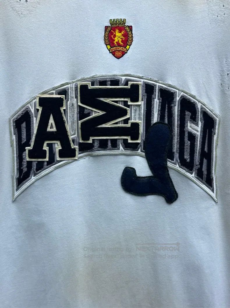 Balenciaga Balenciaga Man Utd Distressed Dye Destroyed Short Sleeve Size US S / EU 44-46 / 1 - 8 Thumbnail