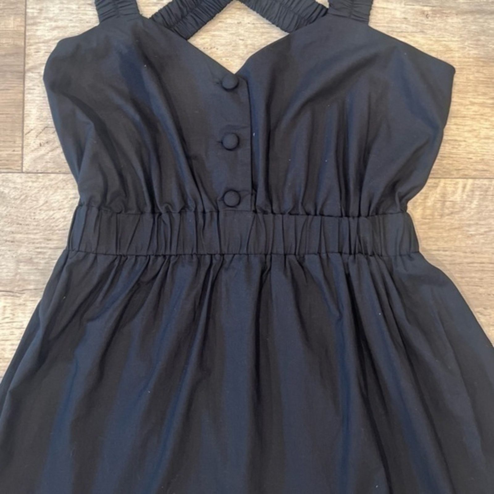 Zara ZARA Midi Dress with Cross Straps NWT Size M / US 6-8 / IT 42-44 - 9 Thumbnail