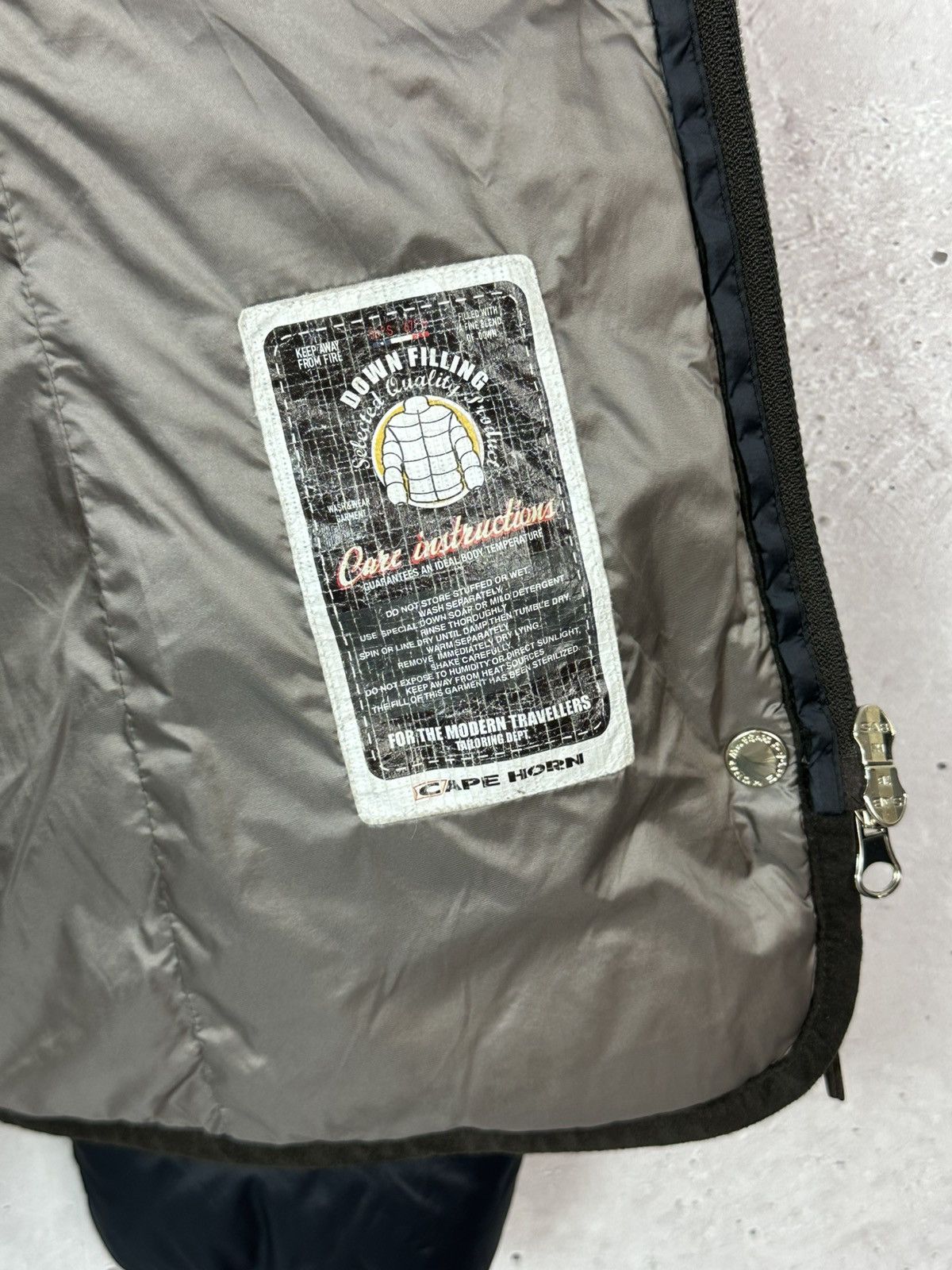 Other Cape Horn Quilted Black Puffer Down Wome’s Zip Jacket Size M / US 6-8 / IT 42-44 - 15 Thumbnail