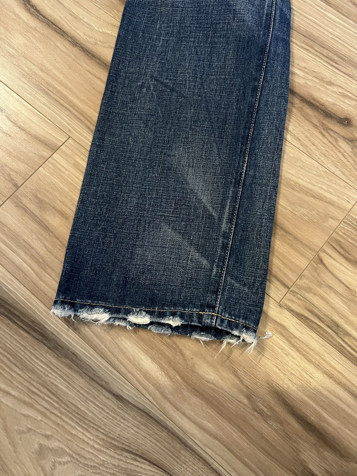 Levi's Vintage Levi Sky Blue Selvedge Denim 501XX Made in Japan Size US 30 / EU 46 - 11 Thumbnail