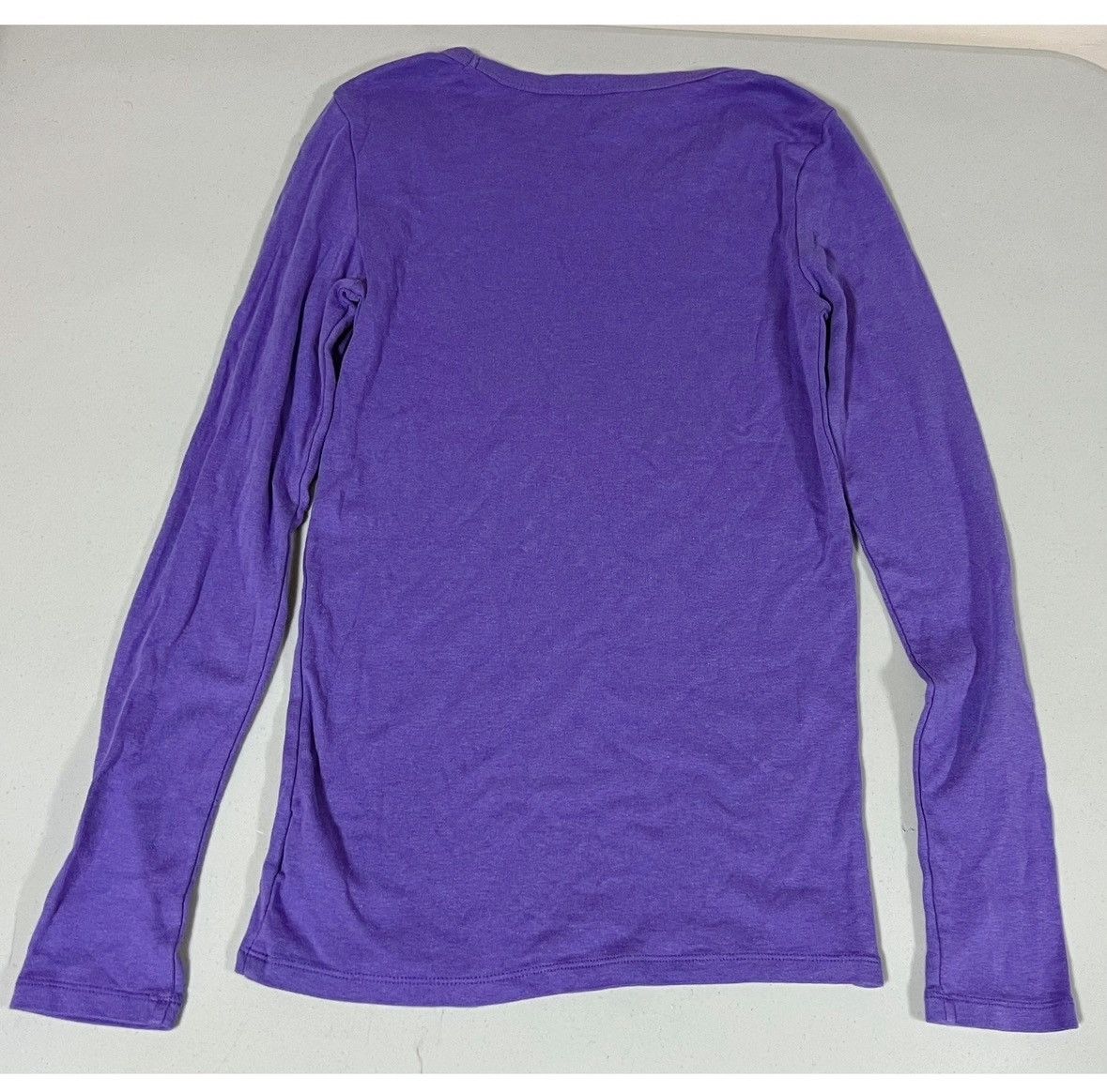 Gap Gap Purple Long Sleeve Crewneck T-Shirt Top Blouse Tee XS 💜 Size US XS / EU 42 / 0 - 4 Thumbnail