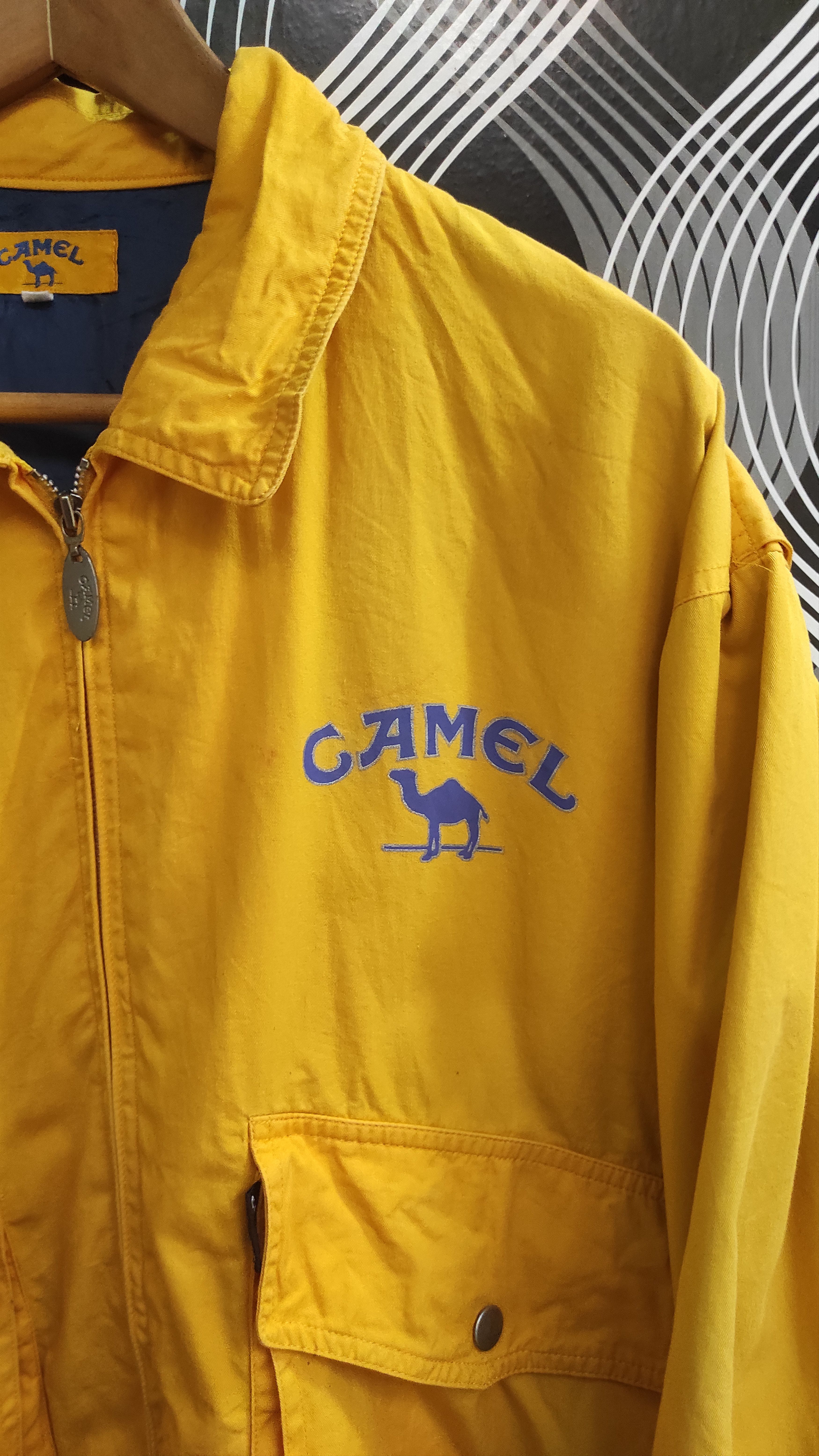 Camel × Vintage Vintage Motorsport jacket camel Size US L / EU 52-54 / 3 - 3 Thumbnail