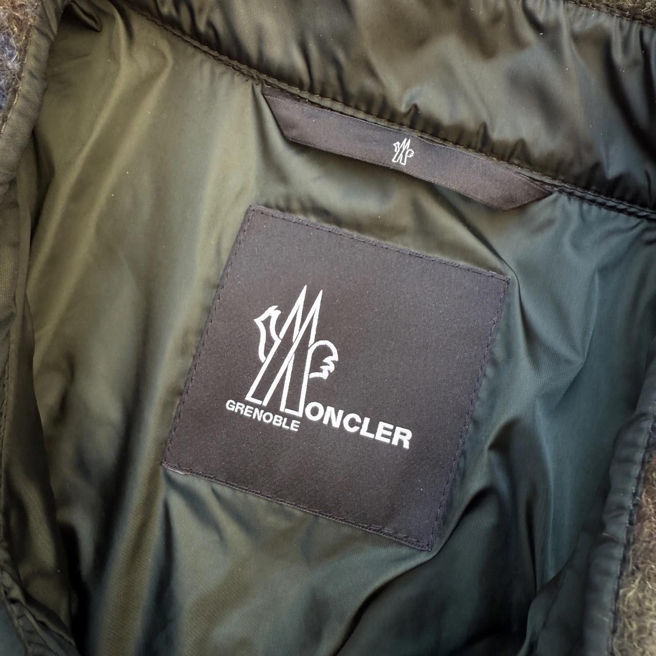Moncler MONCLER GRENOBLE JACKET APRES SKI GREEN GREY PLAID FLANNEL Size US XL / EU 56 / 4 - 8 Thumbnail