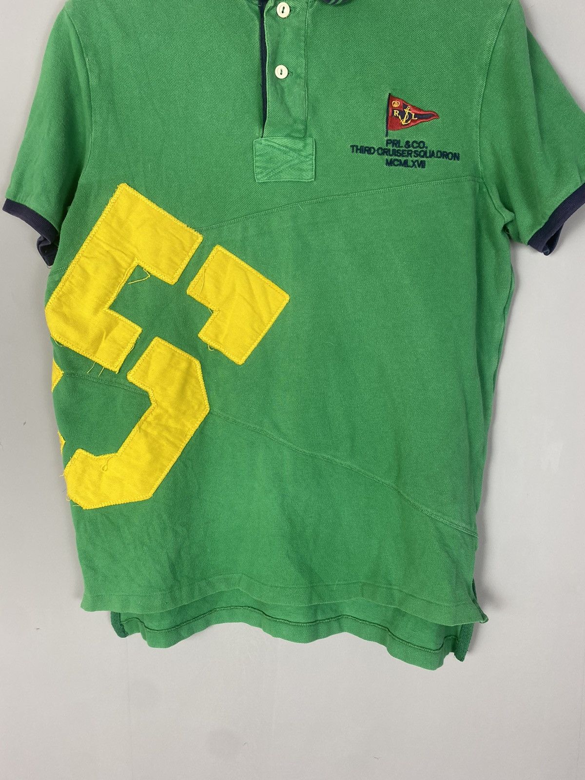 Polo Ralph Lauren Vintage polo Ralph Lauren big logo polo tee T-shirt Size US M / EU 48-50 / 2 - 3 Thumbnail