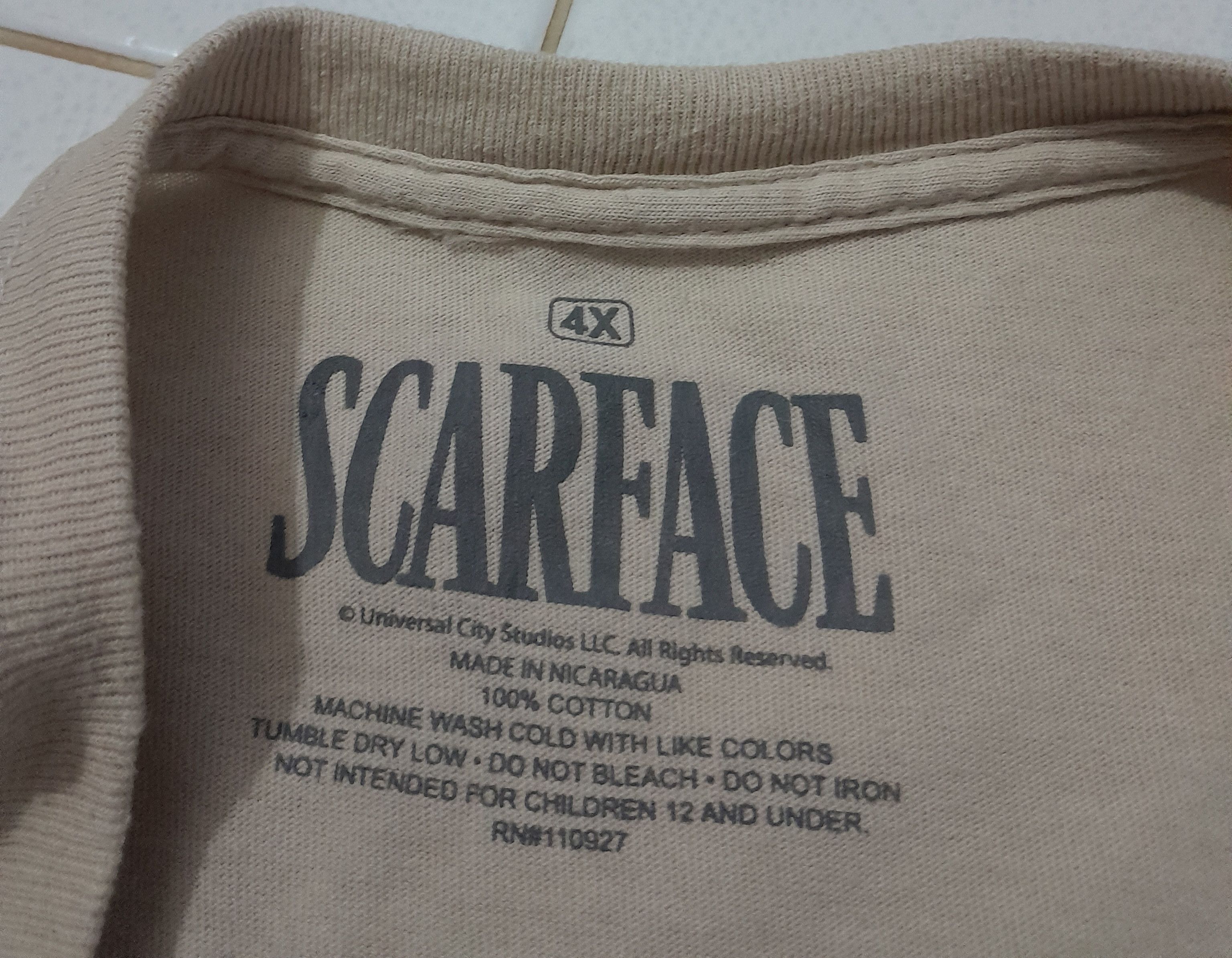 Other SCARFACE FULL PRINT OVERSIZED 4XL Size US XXL / EU 58 / 5 - 12 Thumbnail