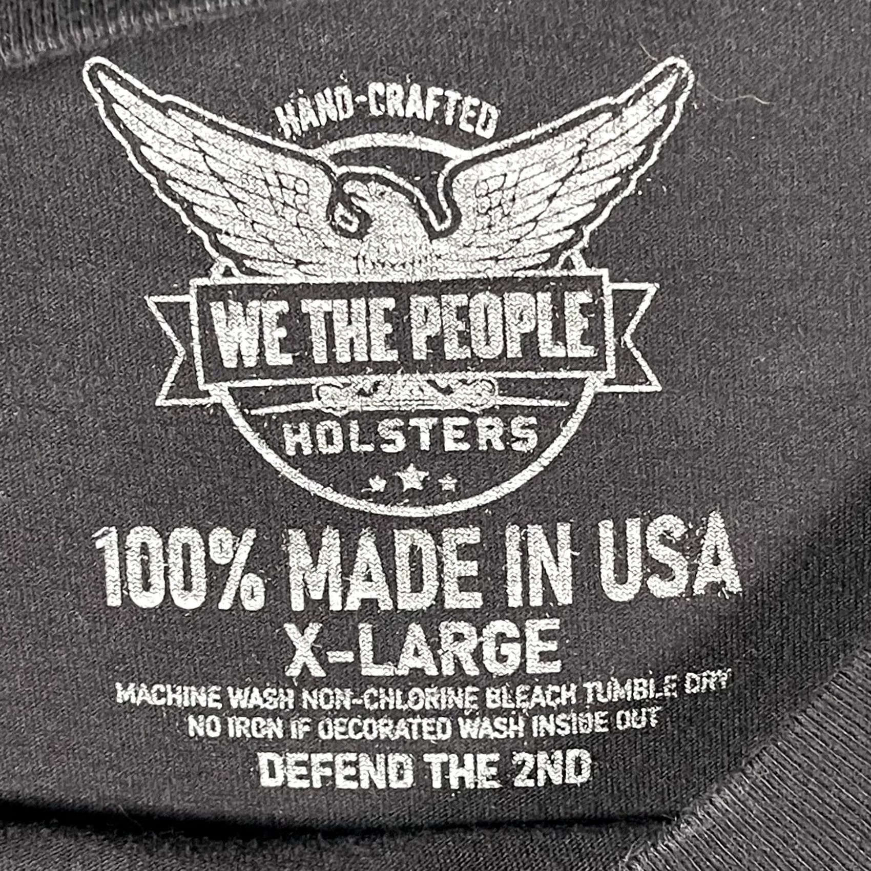 Vintage We The People Holsters Shirt Mens XL Black Graphic USA Made F Around & Find Out Size US XL / EU 56 / 4 - 5 Thumbnail