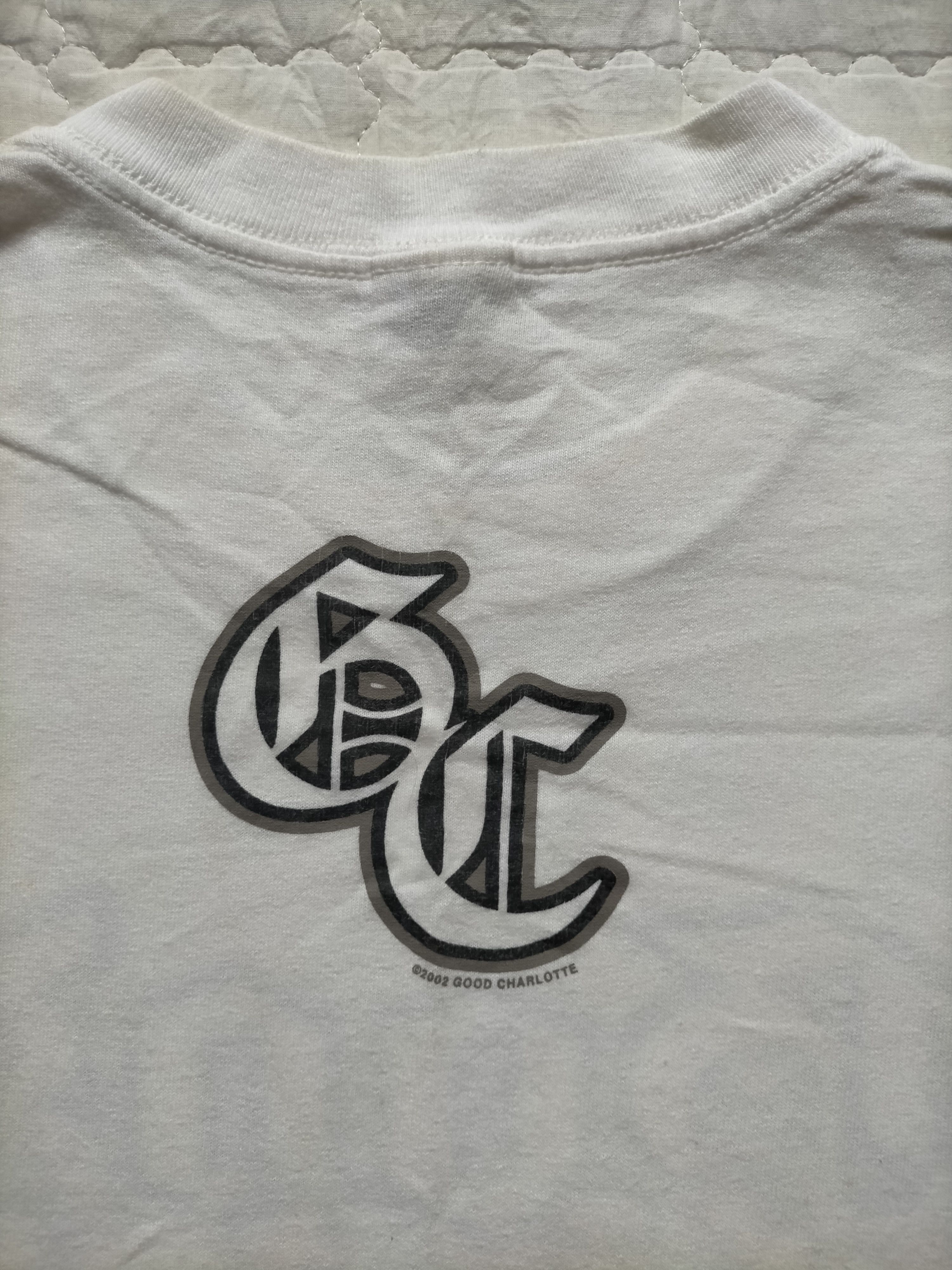 Band Tees Good Charlotte 2002 Vintage Punk Rock white tee Size US S / EU 44-46 / 1 - 2 Thumbnail