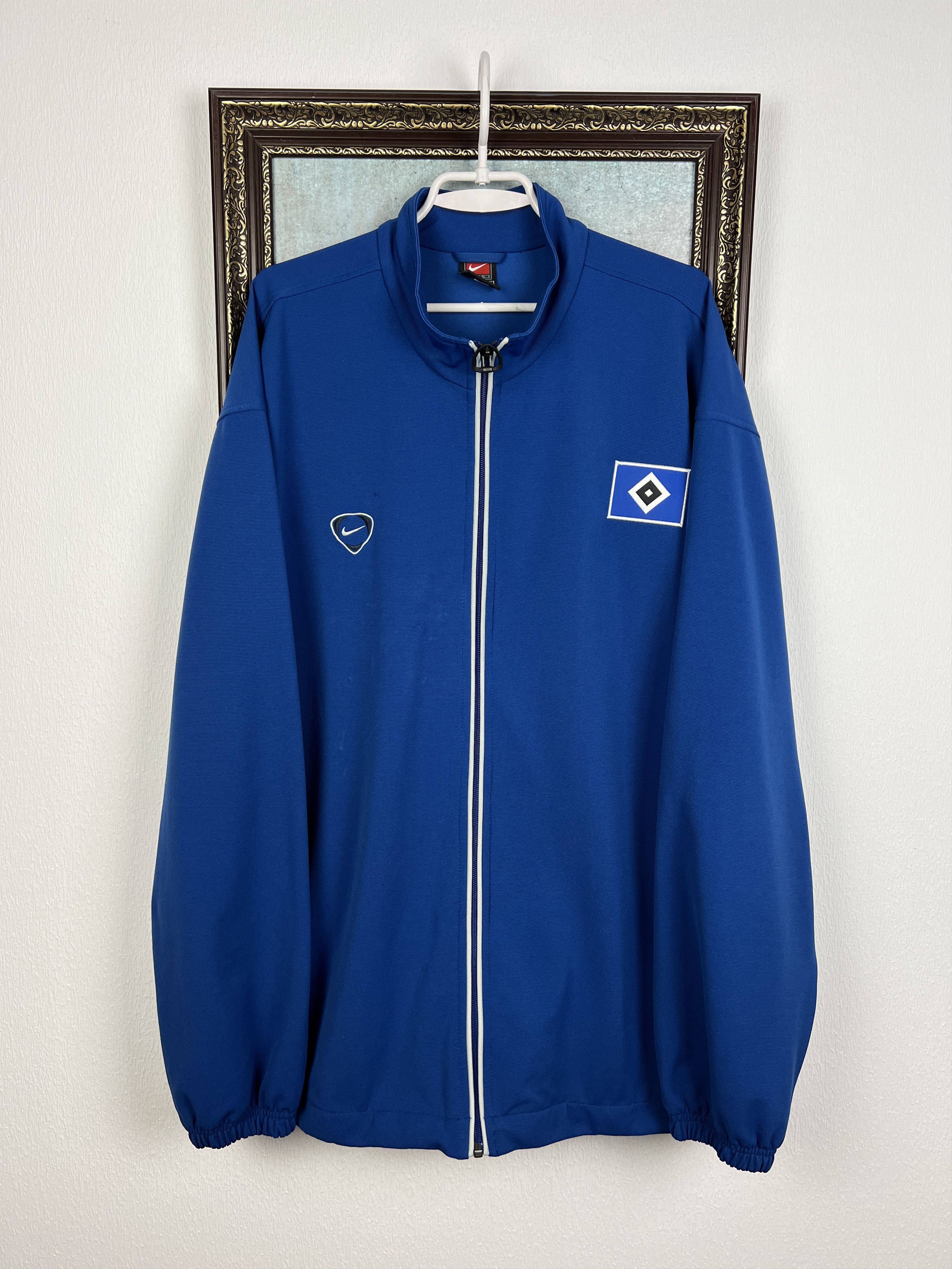 Nike Vintage Hamburg Football Jacket Soccer Track Top Train Zip Size US XXL / EU 58 / 5 - 2 Thumbnail