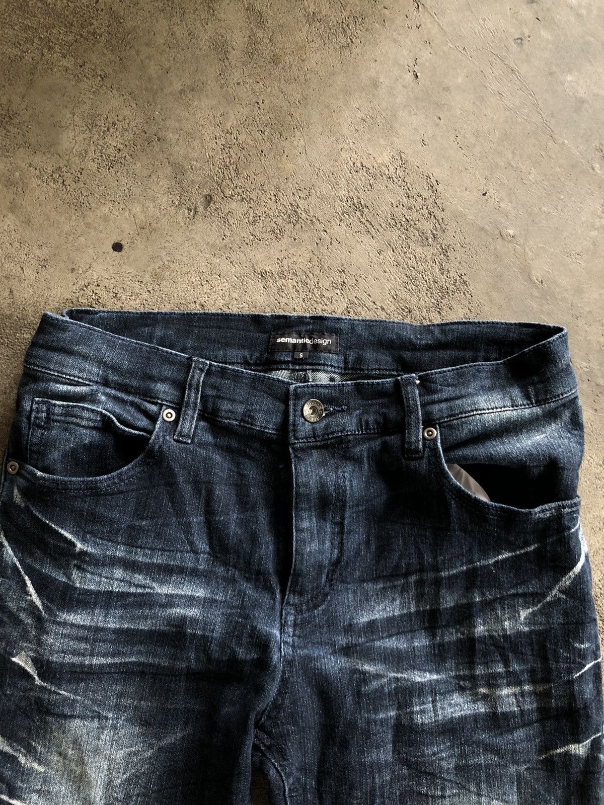 semanticdesign SEMANTICDESIGN CURVE JEANS Size US 29 - 4 Thumbnail