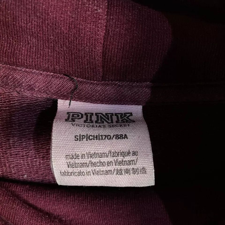Victoria's Secret Victoria's Secret PINK Sweatshirt Women's Small Oversize Size S / US 4 / IT 40 - 2 Thumbnail