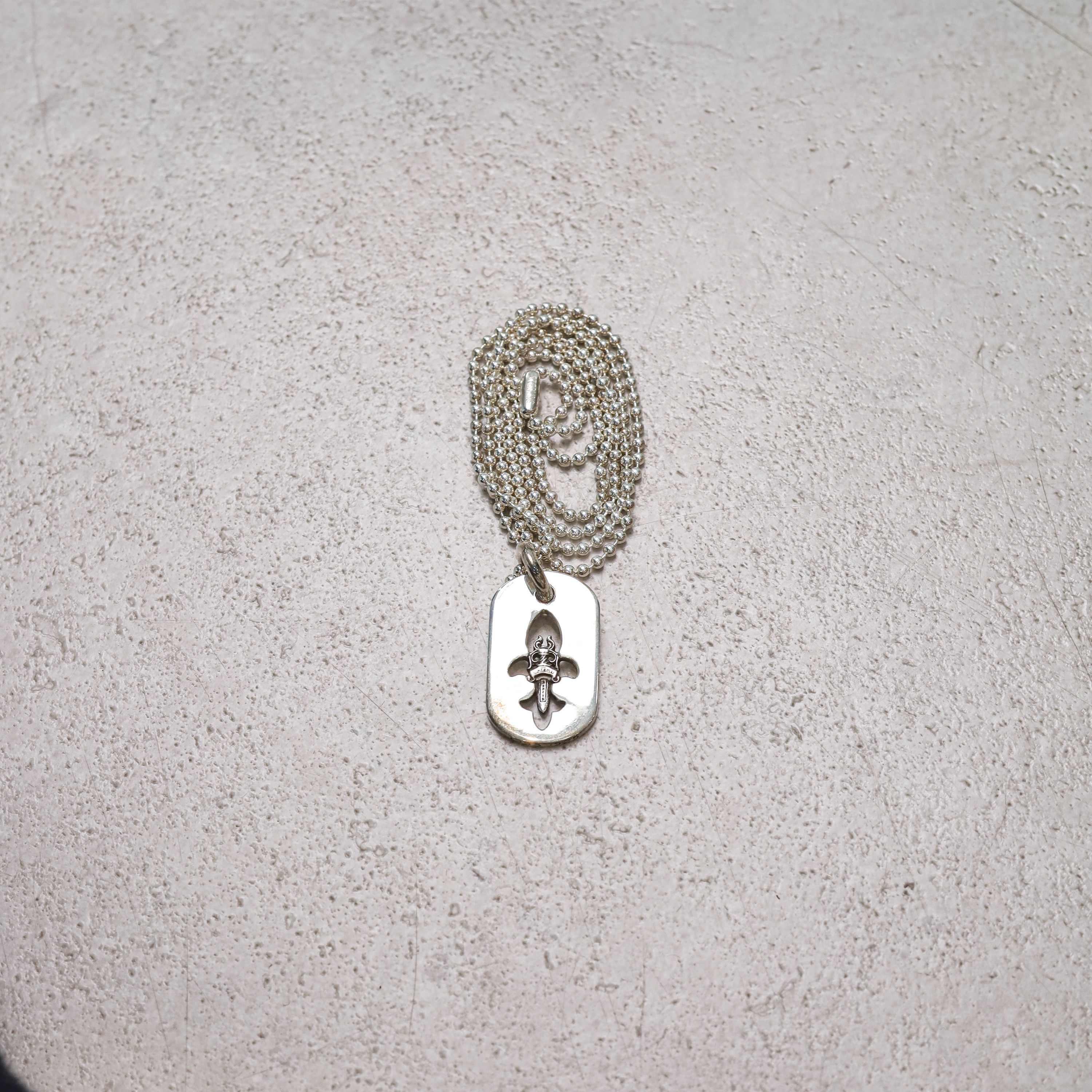 Chrome Hearts CHROME HEARTS Dog Fleur Dagger Necklace SILVER Size ONE SIZE - 13 Thumbnail