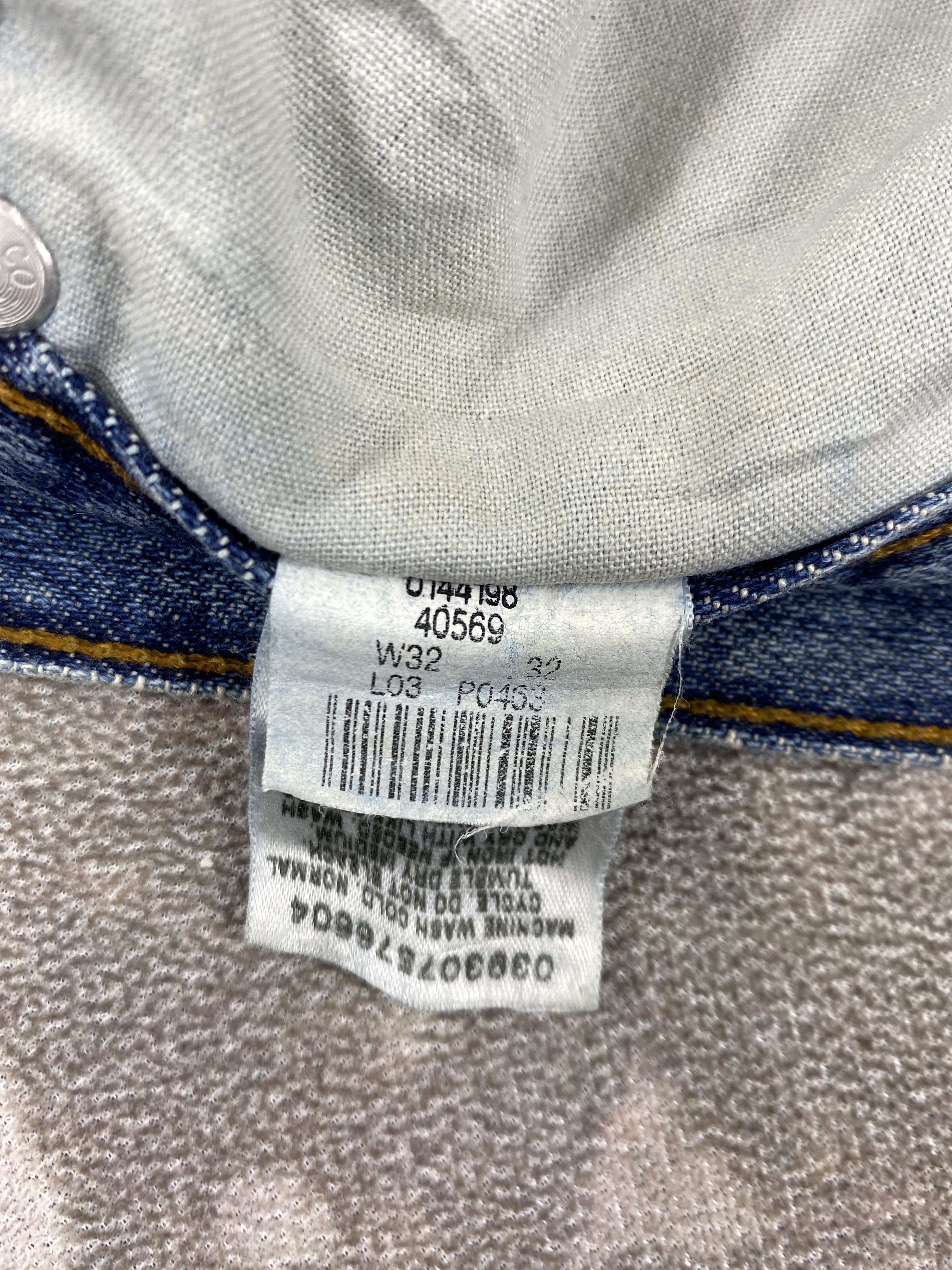Levi's Indigo Vintage Levi's 569 Loose Straight Denim 34x30.5 JN486 Size US 34 / EU 50 - 12 Thumbnail