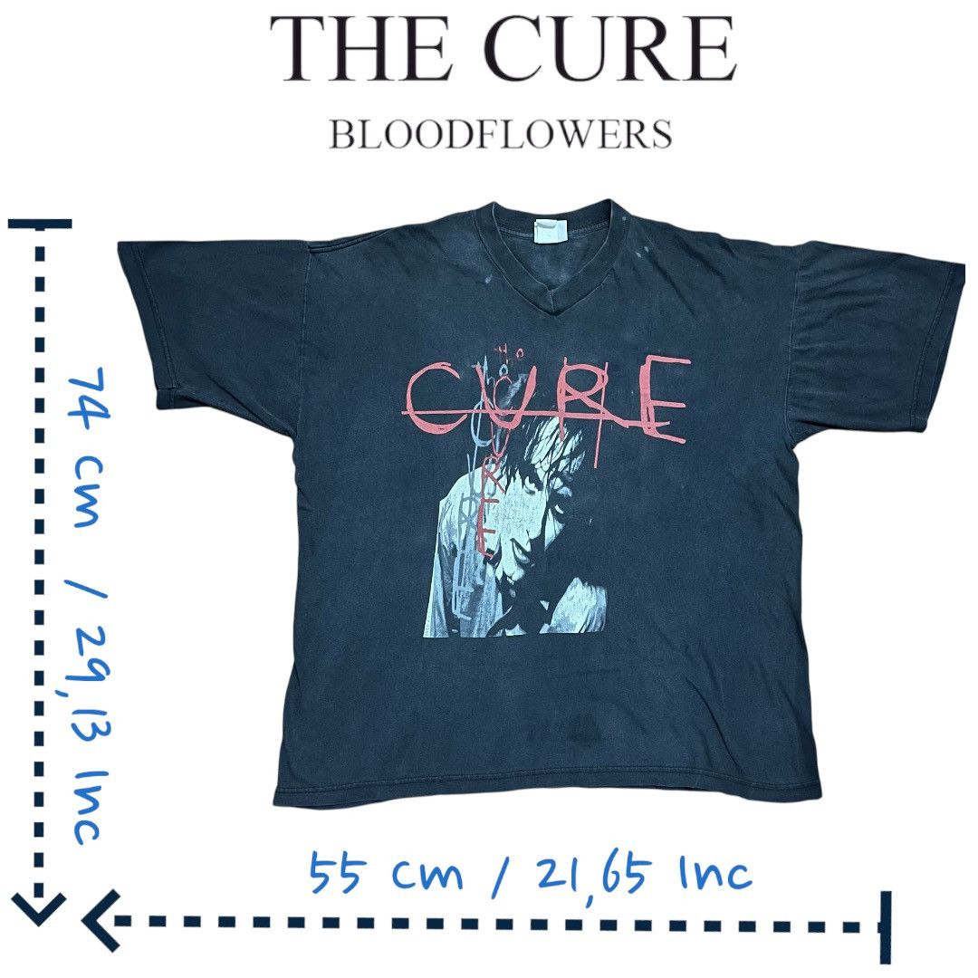 Band Tees The Cure Bloodflowers 00s Size US L / EU 52-54 / 3 - 1 Thumbnail