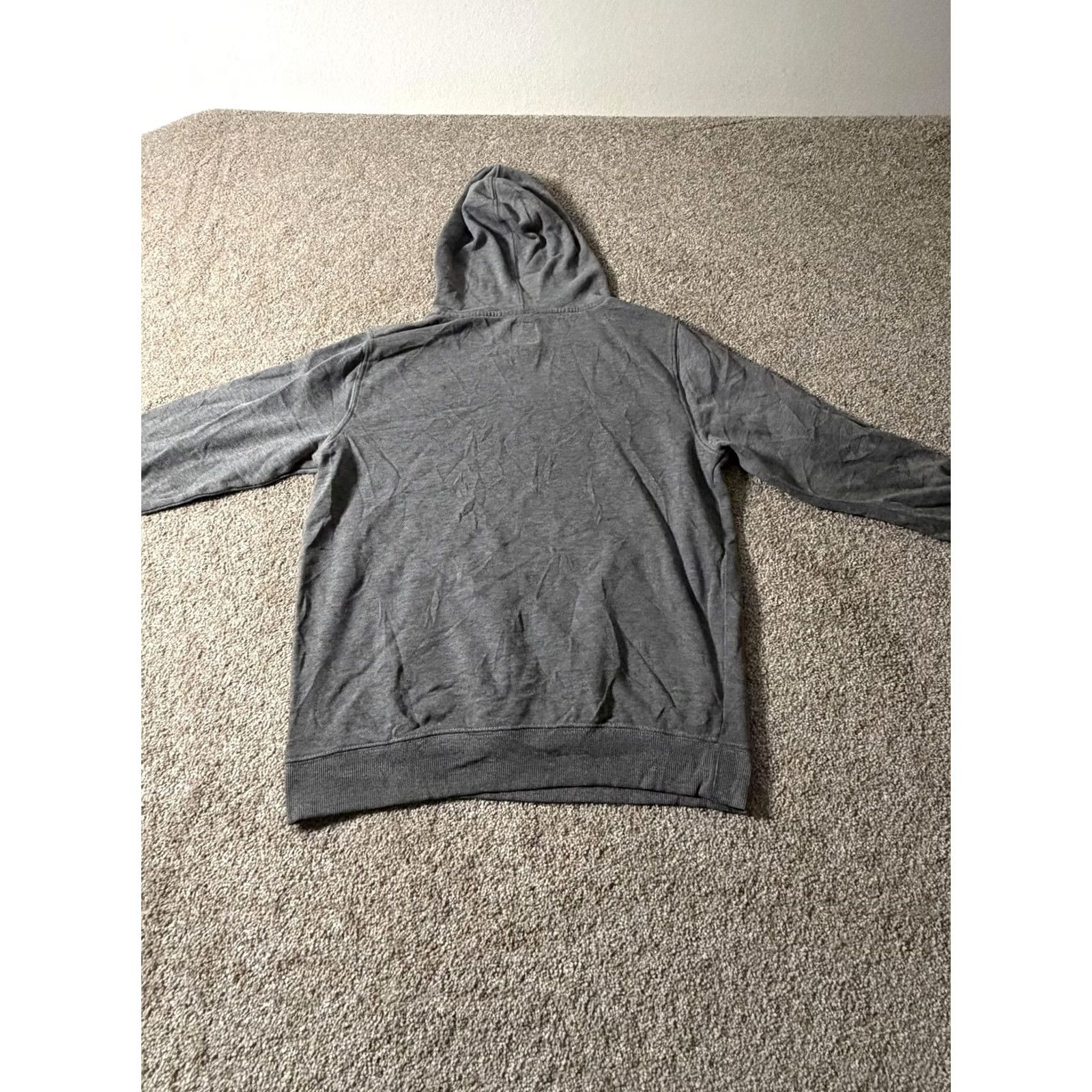 Vans VANS Hoodie Mens M Gray Logo Graphic Fleece Pullover Sweatshirt Skateboarding Size US M / EU 48-50 / 2 - 7 Thumbnail