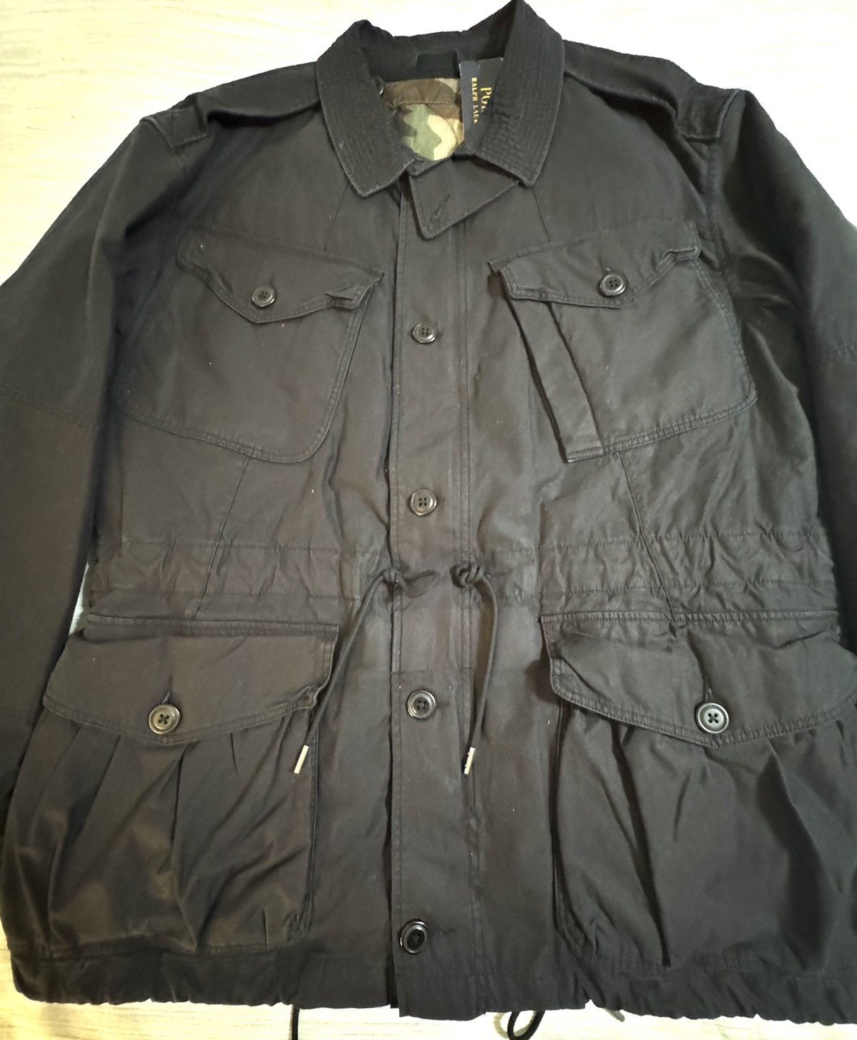 Polo Ralph Lauren 3in1 Military Field Jacket withCamo Liner