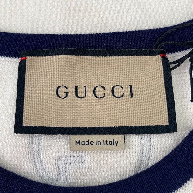 Gucci Gucci Sleeveless Knit Dress with Logo Embroidery-2506 Size US 36 / EU 52 - 6 Thumbnail