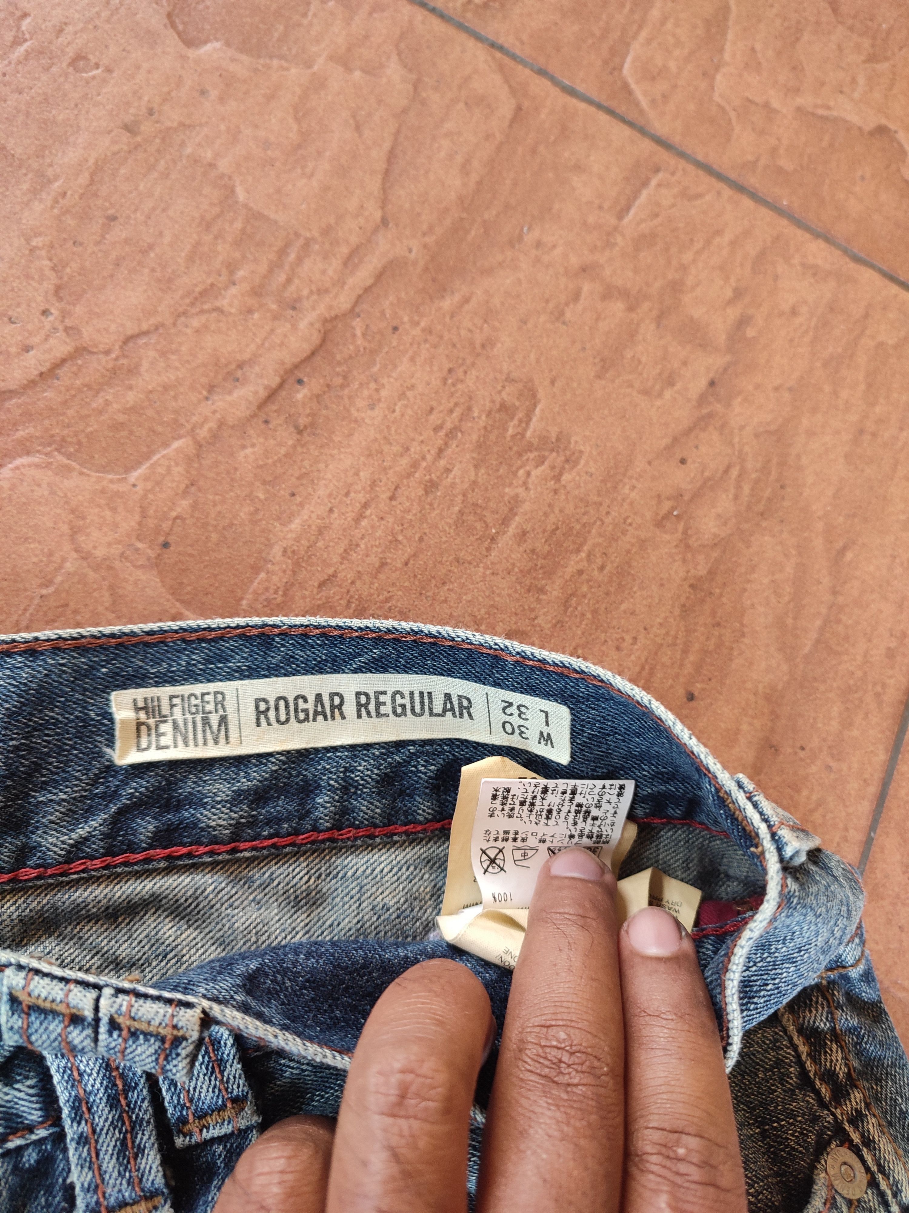 Tommy Hilfiger Tommy Hilfiger Denim Rogar Regular Jeans Size US 35 - 5 Thumbnail