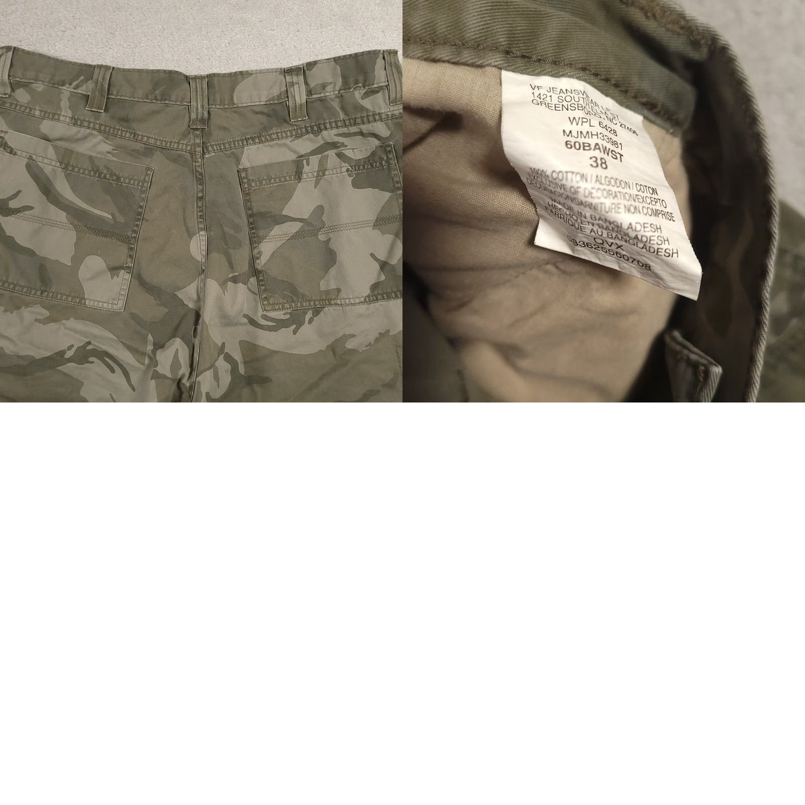 Wrangler Wrangler Cargo Shorts Mens 38 Green Camo Army Military Work Utility Y2K Cargo Shorts 90s Grunge Outdoor Classic Mens Size US 38 / EU 54 - 9 Thumbnail